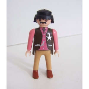 PLAYMOBIL (B4124) WESTERN - Shérif 3786