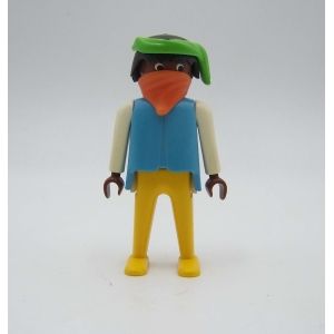 PLAYMOBIL (B4176) WESTERN - Homme Bandit de Couleur 3748 (Jauni)