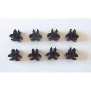 PLAYMOBIL (B1202) WESTERN - Lot de 8 Attaches Triples Forts 3419 3420 3773 3806