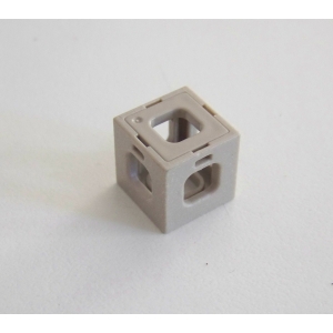 PLAYMOBIL (B1151) WESTERN - Connecteur Bloc Gris Clair Fort 5245