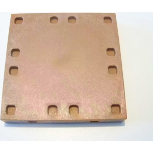 PLAYMOBIL (B1127) WESTERN - Plaque Marron 9x9cm Forts SystemX 3023 4072