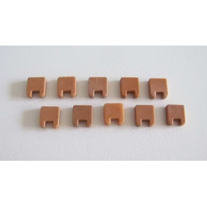 PLAYMOBIL (B631) GARE COLORADO SPRING 3770 - Lot de 10 Finitions Cache Trou Mur