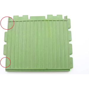 PLAYMOBIL (B3211) WESTERN - Mur Plein Vert pour Bureau Sheriff 3786 (cassé)