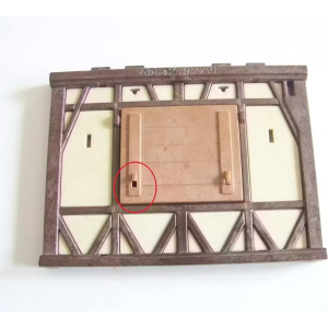 PLAYMOBIL (L3154) MOYEN-AGE - Mur Colombage Boulangerie du Château 3441 Vintage