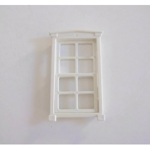 PLAYMOBIL (B3134) WESTERN - Fenêtre & Encadrement Blanc Ferme 3769