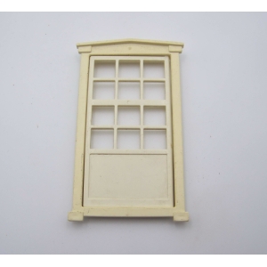 PLAYMOBIL (B31c04) WESTERN - Porte & Encadrement Blanc Ferme 3769 Jaunie