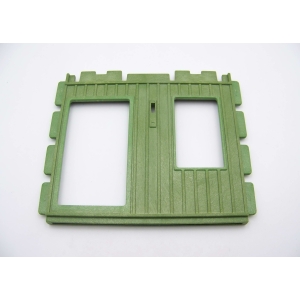 PLAYMOBIL (B3225) WESTERN - Mur Vert Ouverture Fenêtre Porte Sheriff 3786 Jauni