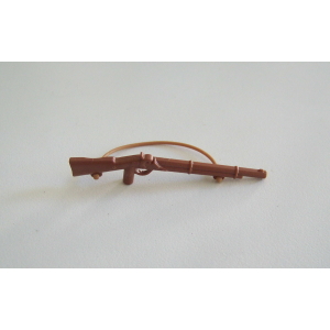 PLAYMOBIL (B2157) WESTERN SOLDATS - Fusil Canon Long avec Sangle Nouveau Modèle