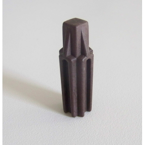PLAYMOBIL (L3102) MOYEN-AGE - Pilier Jonction Rambarde Barriere Marron Château