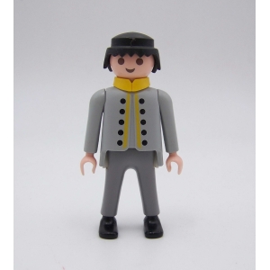 PLAYMOBIL (B2210 ) WESTERN SOLDATS - Garde du Chariot de Transport d'Or 3785