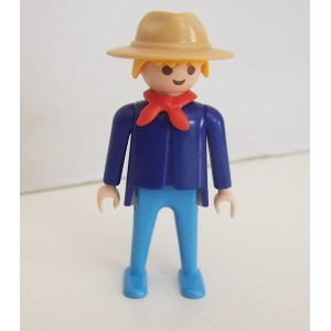 PLAYMOBIL (B2203) WESTERN SOLDATS- Soldat de la Cavalerie US 3485