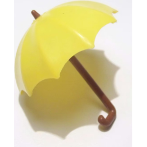 PLAYMOBIL (J118) EPOQUE 1900 - Parapluie Jaune Dame 1900 & Lady Western