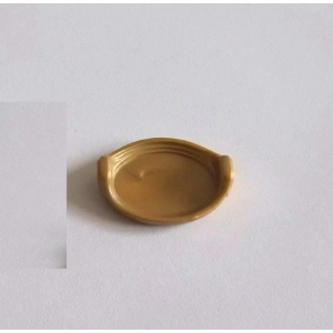 PLAYMOBIL (J181) EPOQUE 1900 - Plat Doré Oval Patio 5326 Anniversaire 5311
