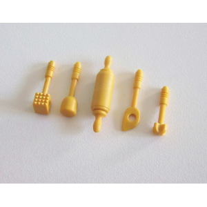 PLAYMOBIL (J137) EPOQUE 1900 - Ensemble de tous les Ustensiles de Cuisine 5322