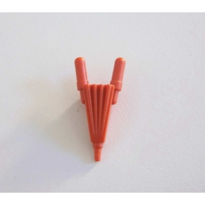 PLAYMOBIL (J157) EPOQUE 1900 - Soufflet Orange Foncé Cheminée Salon 5315 9280