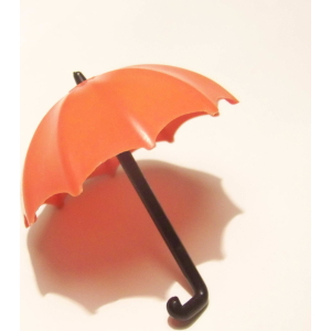 PLAYMOBIL (J117) EPOQUE 1900 - Parapluie Rouge 3271 3322 3402 3407