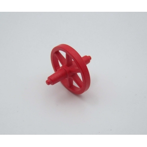 PLAYMOBIL (J110) EPOQUE 1900 - Roue Rouge pour Brouette Vendeur 5344 4179 3976