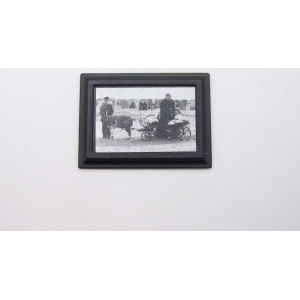 PLAYMOBIL (J260) EPOQUE 1900 - Cadre Rectangulaire Moyen Noir Photo 5300