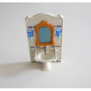 PLAYMOBIL (J2142) EPOQUE 1900 - Ensemble Lavabo & Miroir Salle de Bain  5318