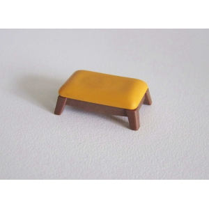 PLAYMOBIL (J227) EPOQUE 1900 - Repose Pieds Coussin Moutarde Salon 5310