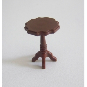 PLAYMOBIL (J247) EPOQUE 1900 - Guéridon Marron Salon Maison 5300 5305