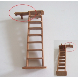 PLAYMOBIL (L3105) MOYEN-AGE - Escalier Chemin Ronde Château 3444 3445 Cassé