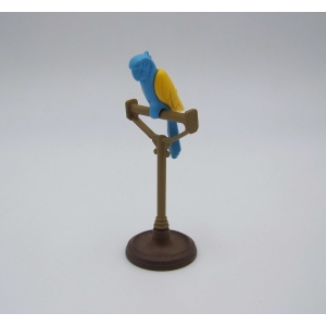 PLAYMOBIL (J327) EPOQUE 1900 - Perroquet Jaune & Bleu sur Perchoir Patio 5326