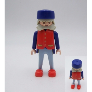 PLAYMOBIL (J394) EPOQUE 1900 - Homme Grand-Père Salon 5310 Incomplet