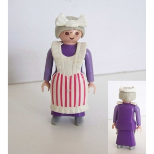 PLAYMOBIL (J305) EPOQUE 1900 - Femme Gouvernante Bonne des Enfants 5313 (abimé)