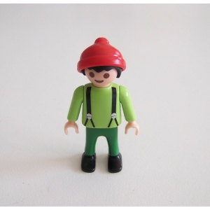 PLAYMOBIL (J365) EPOQUE 1900 - Petit Garçon Bonnet & Pantalon Bretelles 5314