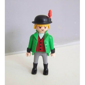 PLAYMOBIL (J368) EPOQUE 1900 - Client Vendeur Animaux Marché 5344