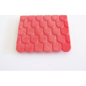 PLAYMOBIL (L3145) MOYEN-AGE - Toit Rouge Fenêtre Chien Assis Plat 3444 3447 4300