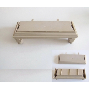 PLAYMOBIL (J4102) EPOQUE 1900 - Balcon & Support Colonne Gris Entrée Maison 5301