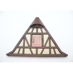 PLAYMOBIL (L3153) MOYEN-AGE - Façade Toit Maison Colombage 3442 3443 Vintage