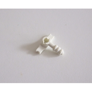 PLAYMOBIL (J415) EPOQUE 1900 - Moitiée de Poignée Porte Blanche 5300 5302 5305