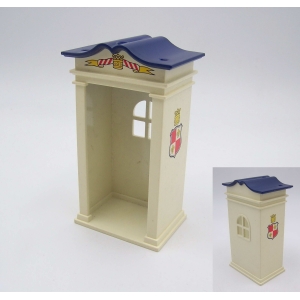 PLAYMOBIL (J4c24) EPOQUE 1900 - Guérite Garde Royale 5581 Jaunie Incomplète