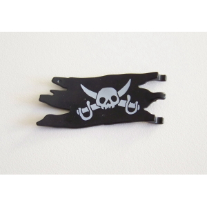 PLAYMOBIL (A3707) PIRATES - Drapeau Tête de Mort Petit Bateau 4444