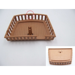 PLAYMOBIL (A3465) PIRATE - Pont Arrière Toit Cabine 3053 3550 3750 Défaut