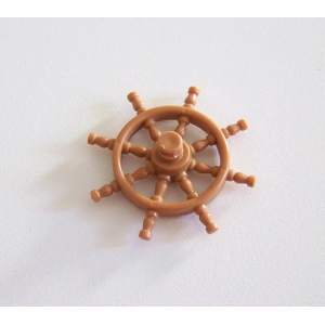 PLAYMOBIL (A3440) PIRATES - Gouvernail Marron Clair 3053 3550 3740 3940 3174