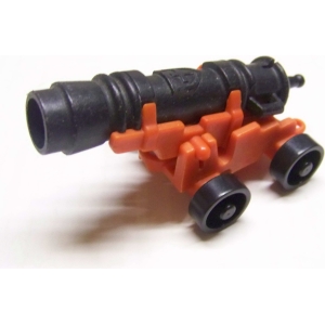PLAYMOBIL (A3445)  PIRATES - Canon avec Roues Noires pour Bateaux 3053 3550 3750