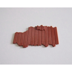 PLAYMOBIL (A3704) PIRATES EPAVE - Plaque de Pont Marron Cache au Trésor 4136