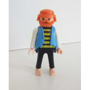 PLAYMOBIL (A4227) PIRATES - Homme Naufragé Ile aux Pirates 3799 3736 3793