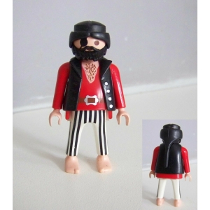 PLAYMOBIL (A4248) PIRATES - Captaine au Bandeau Bateau 3860 Trésor 3939