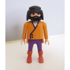 PLAYMOBIL (A4212) PIRATES - Capitaine Orange & Violet 3863