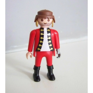 PLAYMOBIL (A4256) PIRATES - Capitaine avec Crochet Lagune 4156