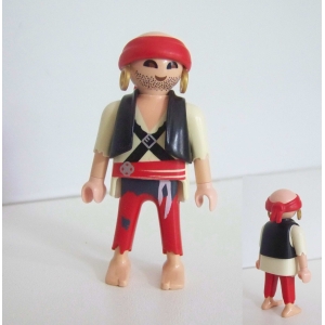 PLAYMOBIL (A4271) PIRATES - Homme Boucles d'Oreilles & Bandeau Rouge 4776 6146