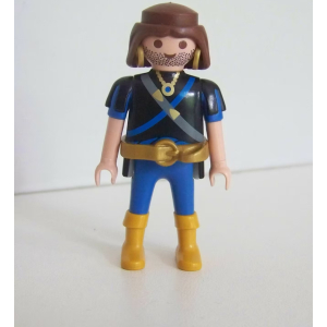 PLAYMOBIL (A4287) PIRATES - Homme Corsaire Noir & Bleu 5814