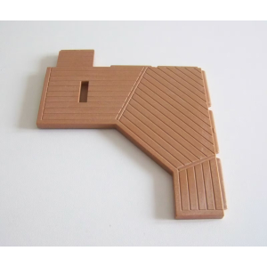 PLAYMOBIL (L3276) MOYEN-AGE - Plancher Marron Tour du Chateau Faucon 4866