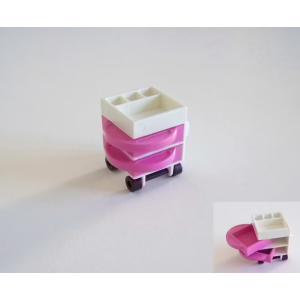 PLAYMOBIL (R825) MAGASIN MODE - Caisson à Roulettes Salon de Beauté 5487