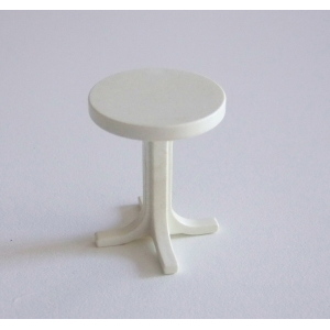 PLAYMOBIL (R714) MARIAGE - Table Blanche Ronde Haute sur Pied Réception 4308